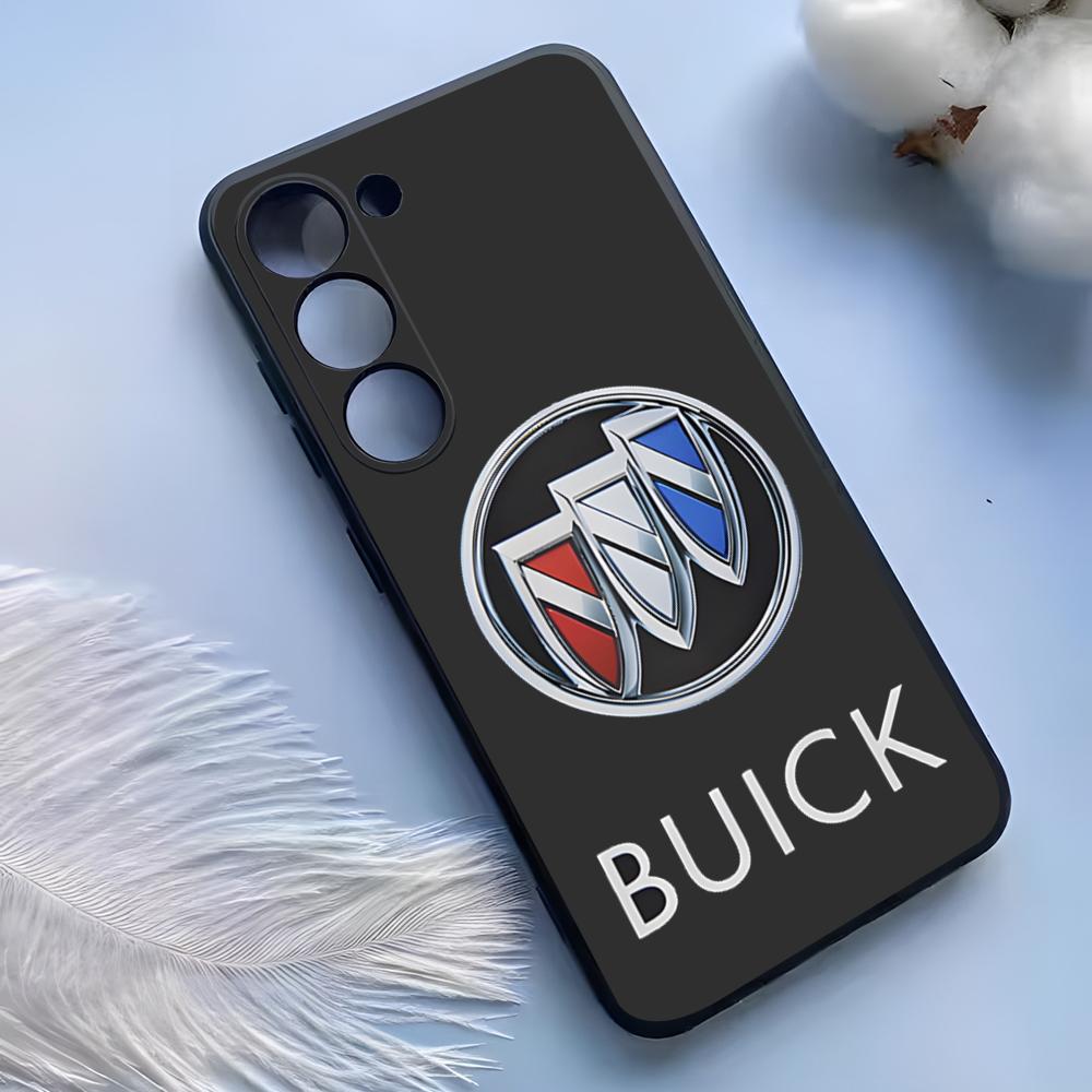 Buick Car Logo Phone Case For Samsung S25 Ultra S24 S23 S22 S21 S20 Plus Fe Galaxy A54 A53 A34 A25 Silicone Cover