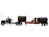 Firstgear 1/64 DCP Die-Cast Promotions - Peterbilt 379 with Demco Trailer (Black/Red) DCP60-2078