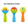 Infant Silicone Cartoon Rattle Teether Toys Anti Thumb Sucking Handheld Easy Grip Educational Hand Bell Toys Gift For Toddler