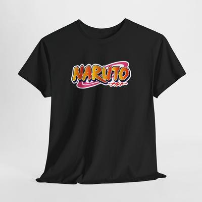 Naruto Schwarzes T-Shirt – Unisex Anime Ninja T-Shirt für Männer oder Frauen