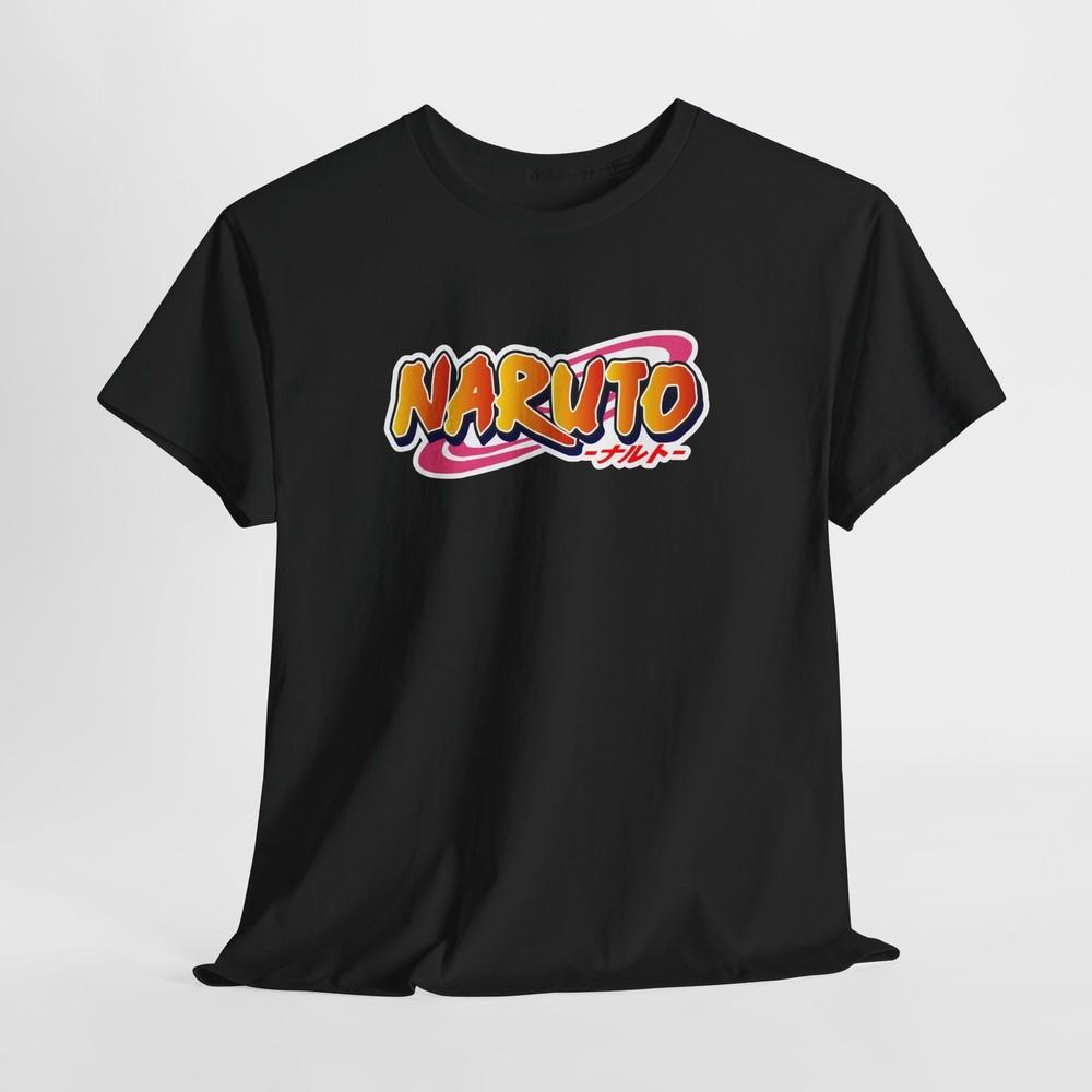 

Naruto Black T-Shirt – Unisex Anime Ninja Tee for Men or Women L