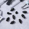 License Plate Bolts 8 Pcs 6mm License Plate Screws Universal Thread Screws Nylon Bolts and Nuts for Motorcycle Cars Trucks Bike Plates Fasteners