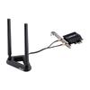 ASUS AX3000 Dual-Band PCI-E WiFi 6 (802.11ax) Adapter with Two Antennas (PCE-AX58BT)