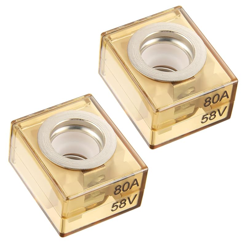 BOJACK Terminal Fuse 300A Marine Rated Battery Fuse (MRBF) 58V DC Max IP66 Waterproof for The Circuit Protection of Automobiles RVs Cranes Ships