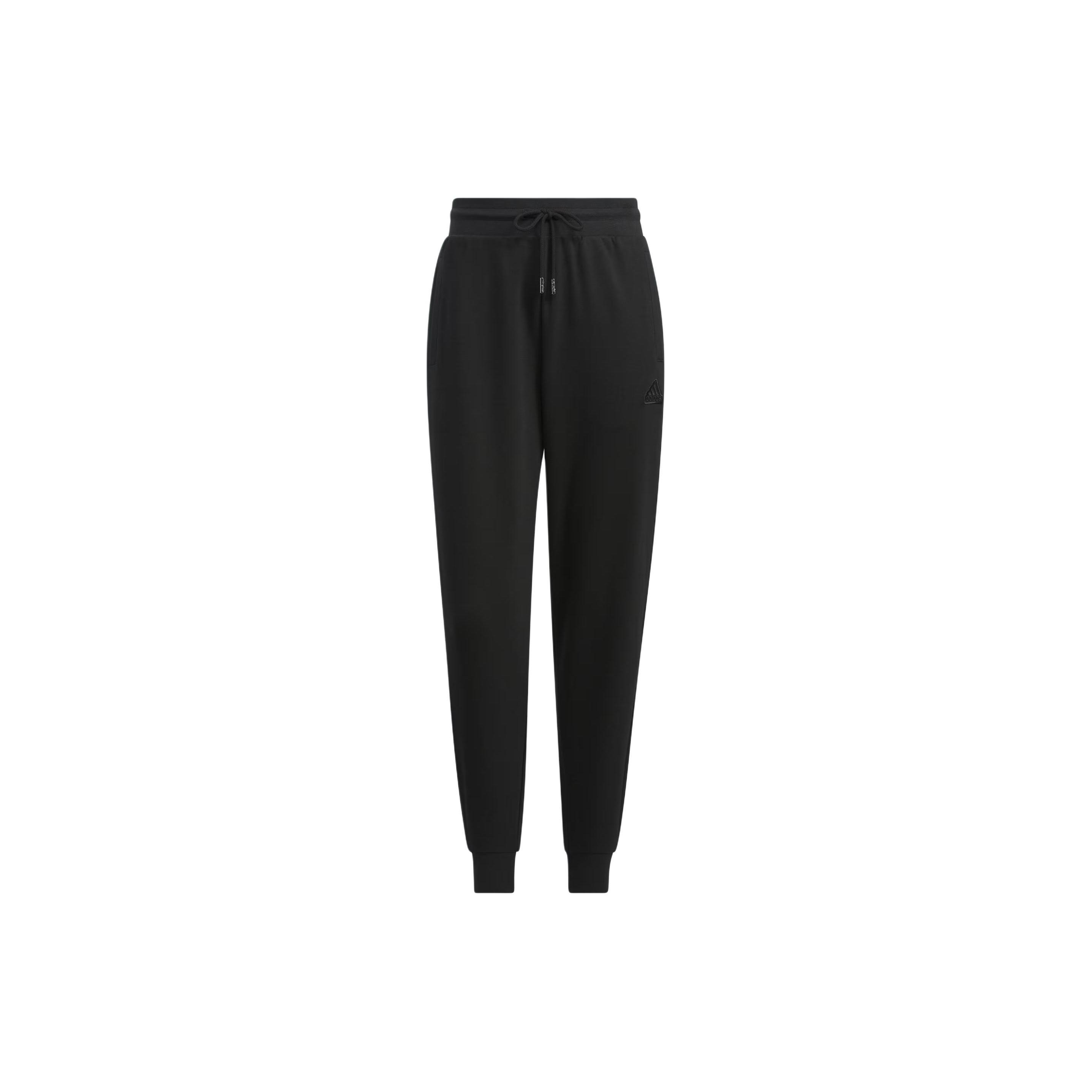 

New Adidas FW23 Knitted Sports Pants Women s Black IM8874 M