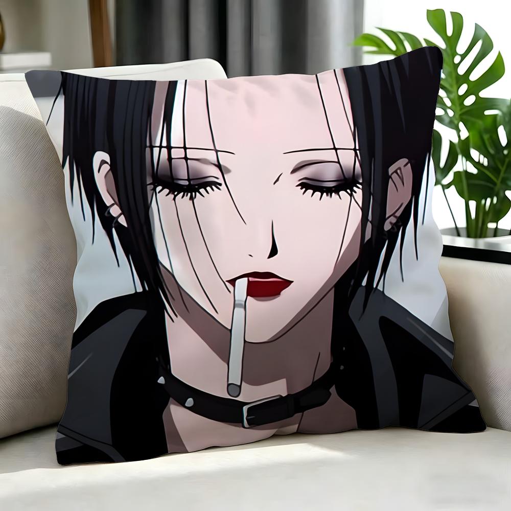Anime Nana Cushion Cover Cushion Cover Set 4Pcs 50X50 45X45 40X40 Pillowcase Decorative Sofa Home Decor