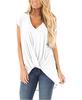 Womens summer shirt top, Short Sleeve Oversized T Shirts Workout Plus Size Casual Loose Basic Tees Trendy Outfits 2025
