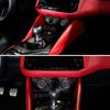 For Nissan Z RZ34 400Z Fairlady Z 2025-2026 Real Carbon Fiber AC Climate Controls Air Vent Switch Panel Cover Gear Shift Panel