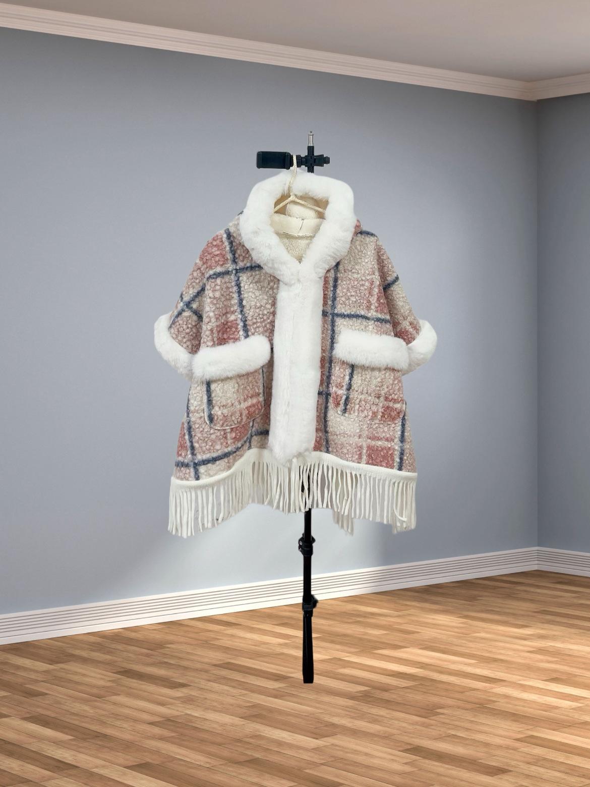 Уютная флисовая накидка-шаль «Снежинка» для детей — Хит продаж для тепла осенью/зимой