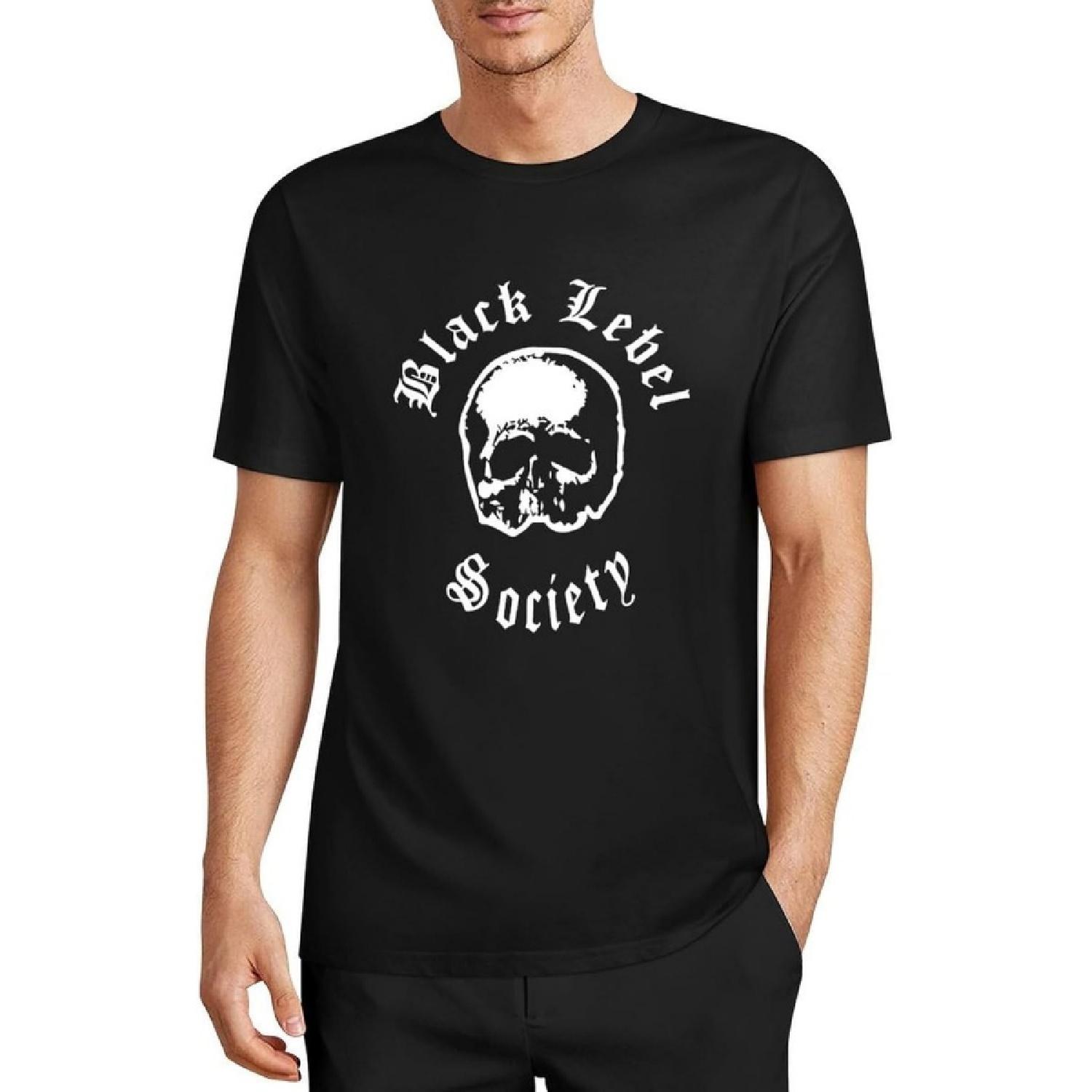 xhaxhi Men’s T-Shirt Black Label Society Crew Neck Short Sleeve T-Shirt for Men Men’s Workout Shirts(1) XXXXXL разноцветный