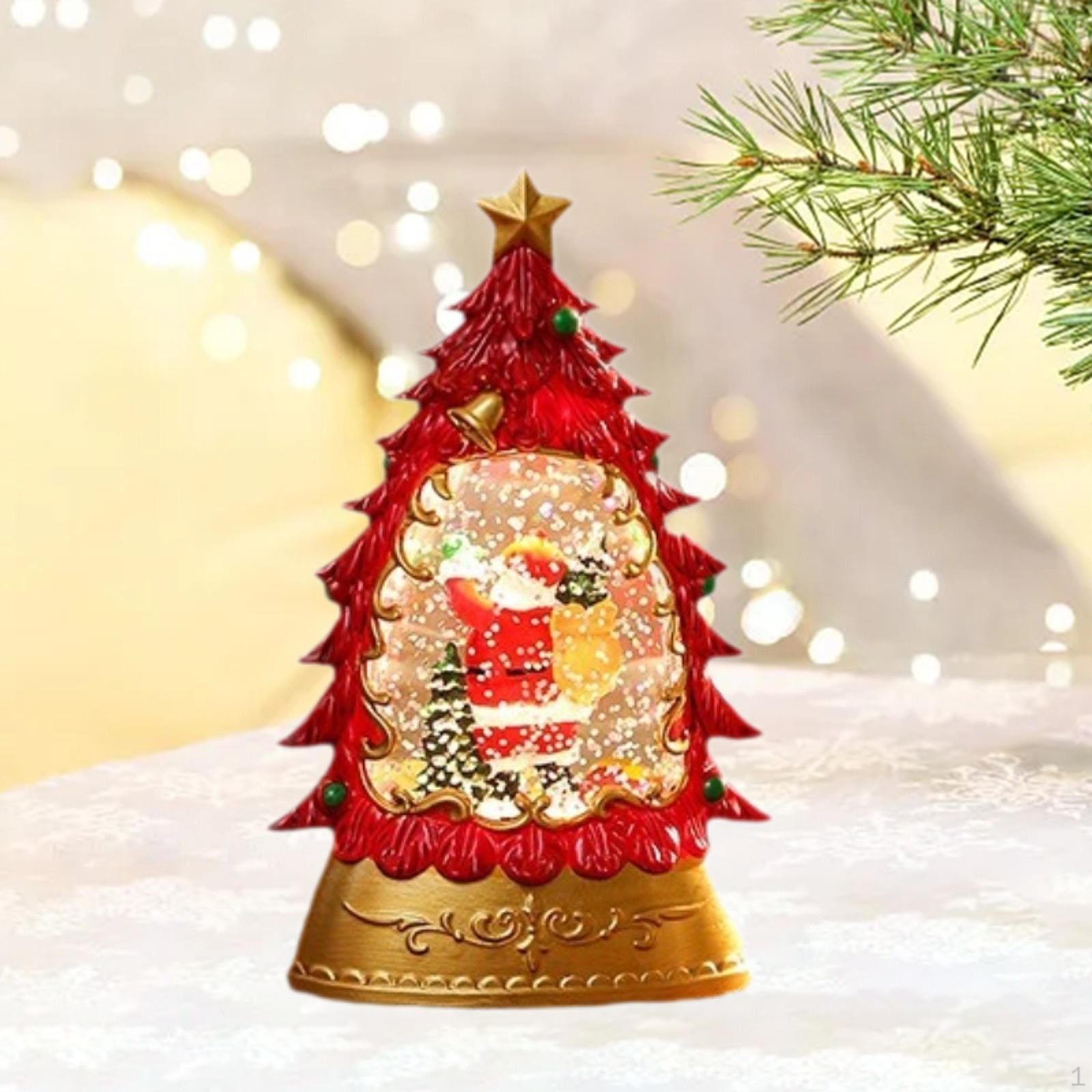 

Рождественский снежный шар фонарь лампа ретро стиль аксессуары блестящая вода домашний декор Style B