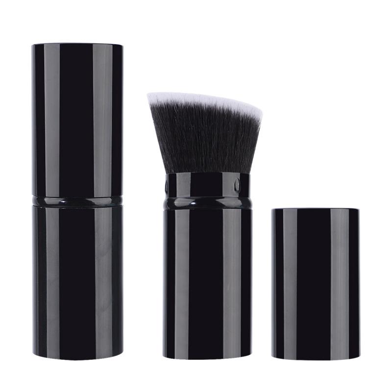 New Portable Retractable Makeup Brush - Multifunctional Blush & Powder Tool