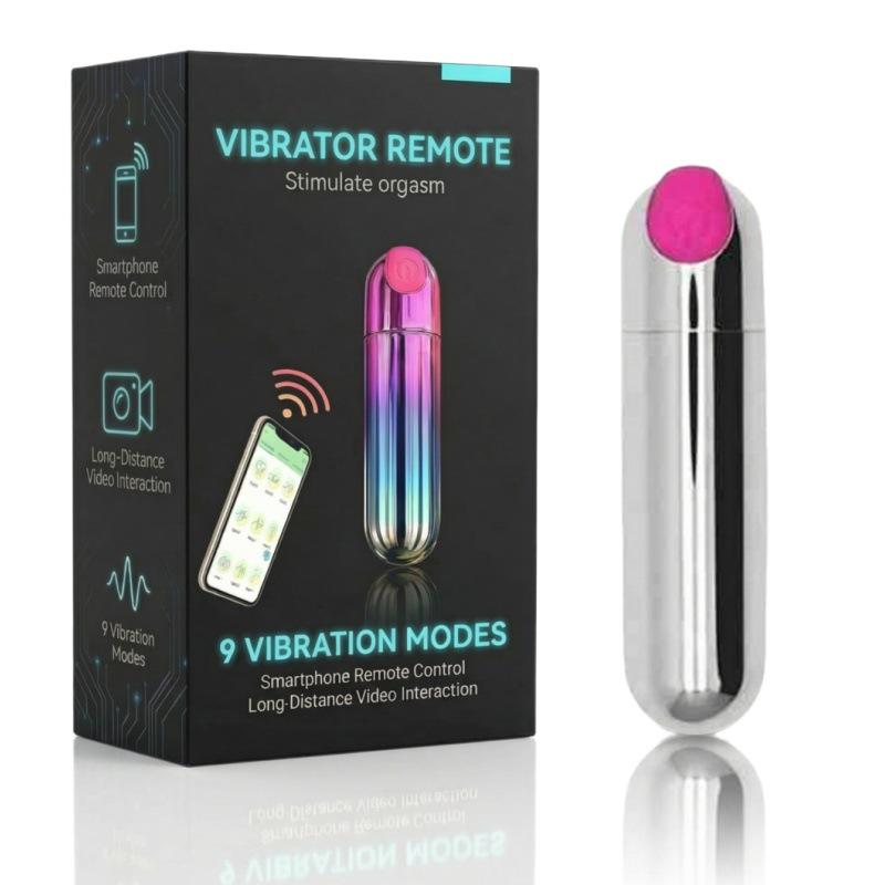 Wireless USB Rechargeable 10-Speed Bullet Vibrator & Anal Massager