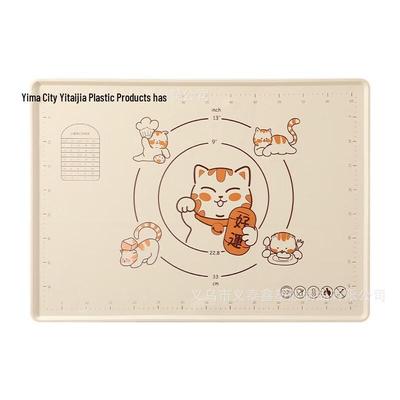 ZISIZ Cartoon Silicone Dough Kneading Mat
