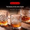 ZISIZ European Style Crystal Whiskey Glass
