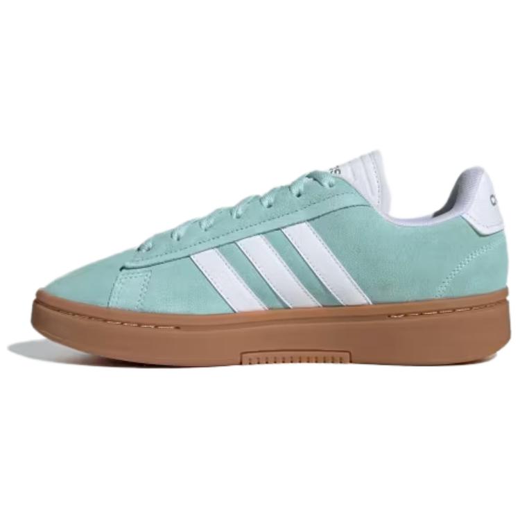 

Adidas Женские кроссовки Grand Court Alpha Semi Flash Aqua Gum Синий Облачный-Белый Магический-Серый-Металлик ID8860 37⅓