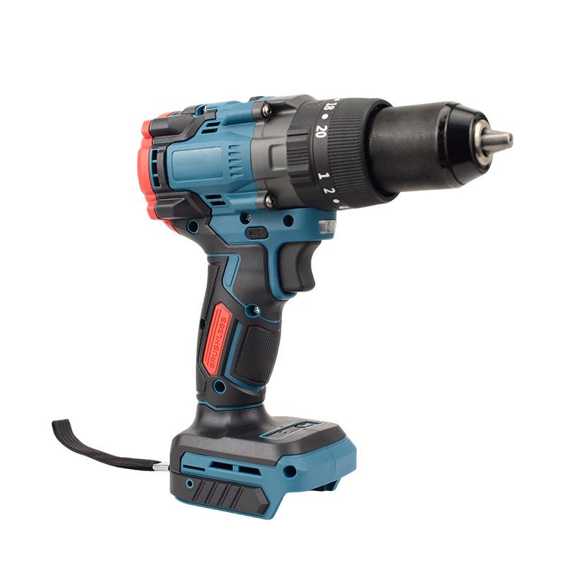 150N High-Torque Rechargeable Brushless Electric Drill with Lithium Battery