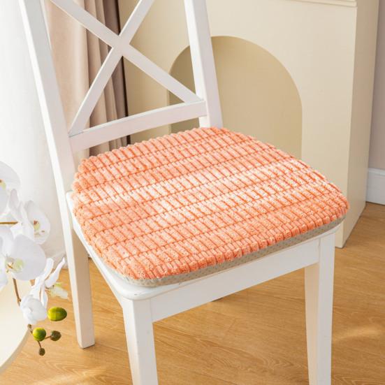 Winter Seat Cushion Stuffed Anti-slip Bottom Quick Rebound Pressure Relief Seat Pad