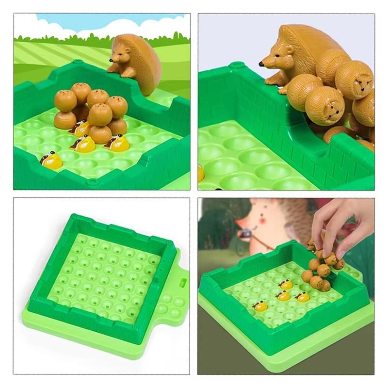 Kids Hedgehog Board Games Maze Labyrinth Puzzle Logic Toy Montessori Education Funny Rolling Table Game Boy Girl Gift