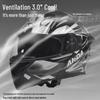 Unisex Full Face Motorcycle Helmet with LED Taillight, All-Season, Flip-Up, 3C/DOT Certified