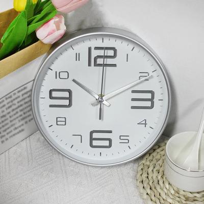8 Inch Fashion Large Digital Wall Mounted Clock Silent and Accurate Wall Clock Suitable for Study Bedroom Living Room