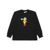 Levis X The Simpsons Cartoon Print Crew Neck Long Sleeve Sweatshirt Men Sweatshirt Black A2057-0000