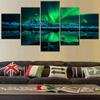 Wall Art Canvas Painting 5 Piece Natural Landscape Print Painting Painting Modern Decor Picture Poster Canvas Living Room Decor