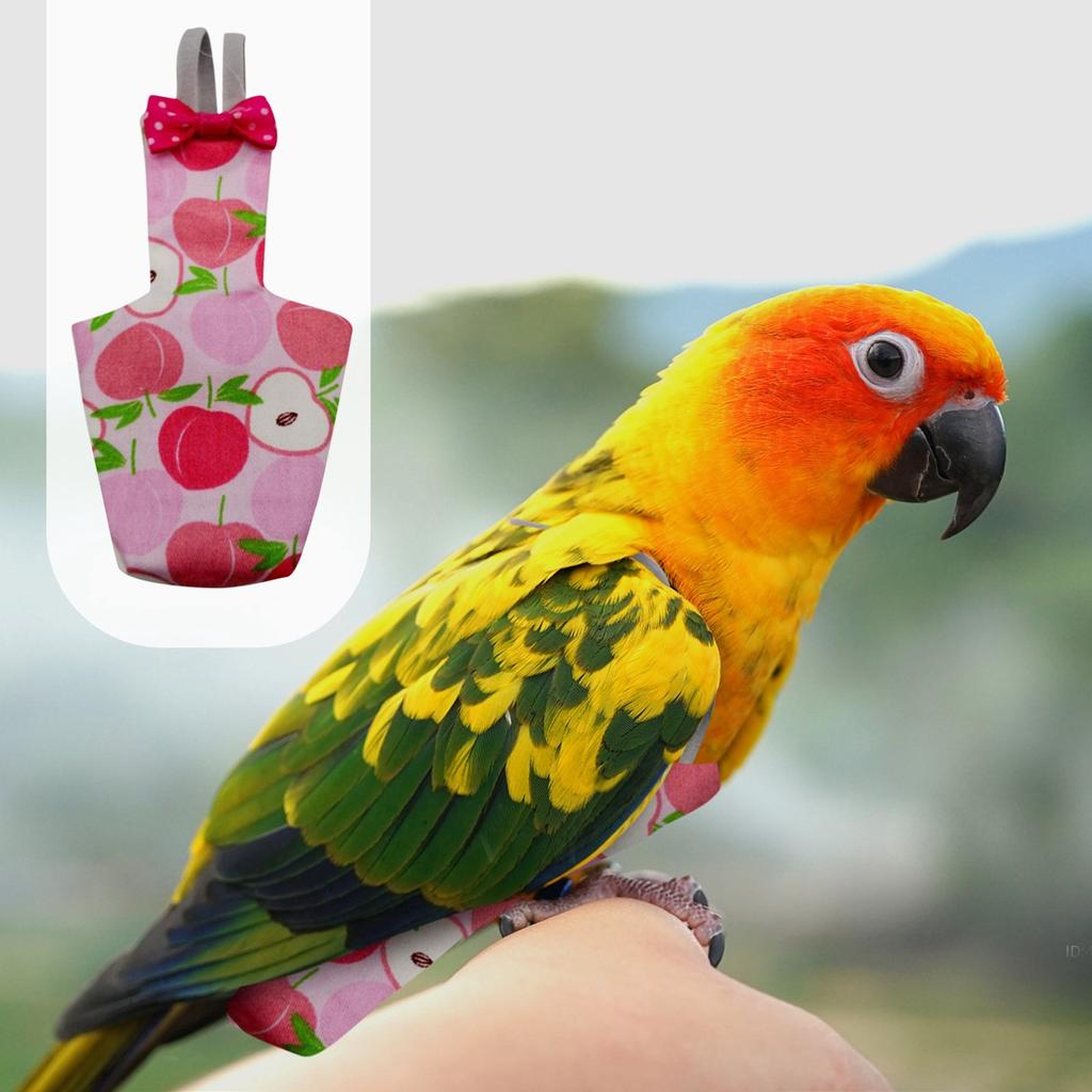 Waschbare, wiederverwendbare Windel, wasserdicht, innen weich, geeignet für Vögel, Sittiche, Nymphensittiche