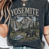 Yosemite National Park Comfort Colors Shirt, Retro 90s California Bear Graphic Tee, Vintage Style National Park Hiking Gift
