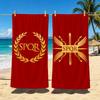 Gold Imperial Eagle Rome Towel Towel Soft Pool Gift For Travel Gym Shower Cool Camping Quick Dry Sports  Large Beach Towel