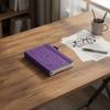 PU Leather Schedule Planner Notepad English Office Work Planner  Stationery