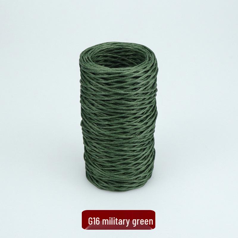 50m/100m Paper Rope 1mm/2mm Diameter for Handmade DIY Projects