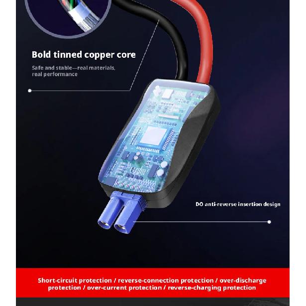 Car Emergency Jump Starter 12V Power Bank, Motorcycle Vehicle Starter Battery Booster Rescue Jump Starter Tool.