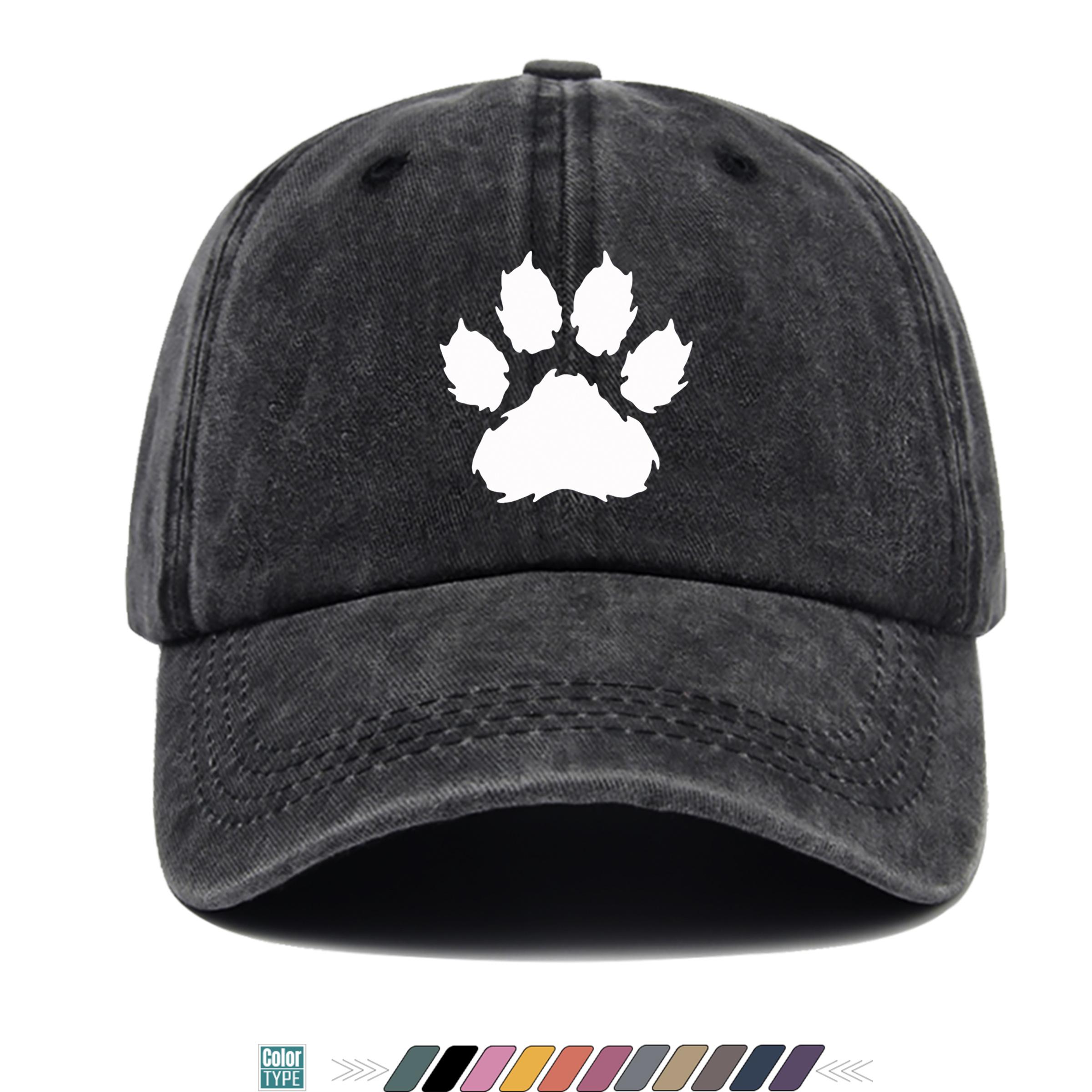 pc MotherS Day Fashion Classic Wolf Claw Print Trucker Hat Comfortable Breathable Stylish GoodLooking Cartoon Game Black Clas 1pc