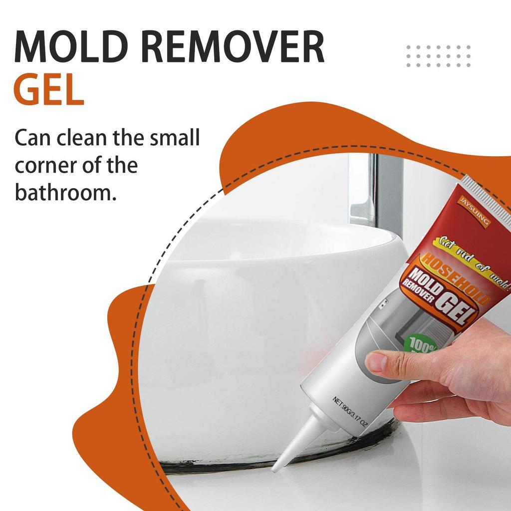Jaysuing Wall Mildew Removal Gel Walls Walls Bathroom Kitchen White Stain Removal Mildew Removal Gel