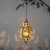 Lithium Battery Solar Lantern Waterproof Garden Lamp Moroccan Lantern  Wedding Decoration