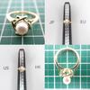 [Pre-owned] TIFFANY / Tiffany / 750YG / Akoya Pearl / Signature Ring / Size 6 / j53-2