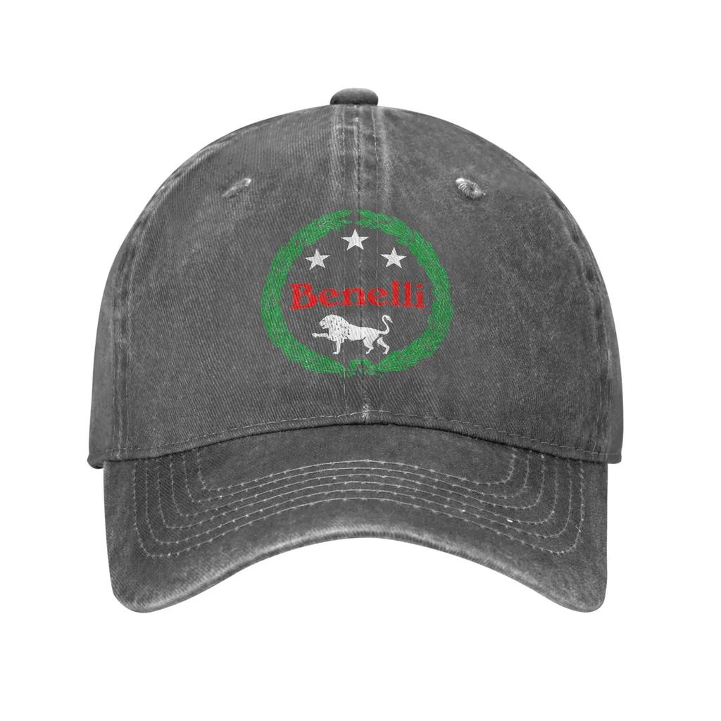 Casual Benellis Motorcycles Baseball Cap for Men Women Distressed Denim Snapback Hat  Outdoor Running Golf Adjustable Caps Hat