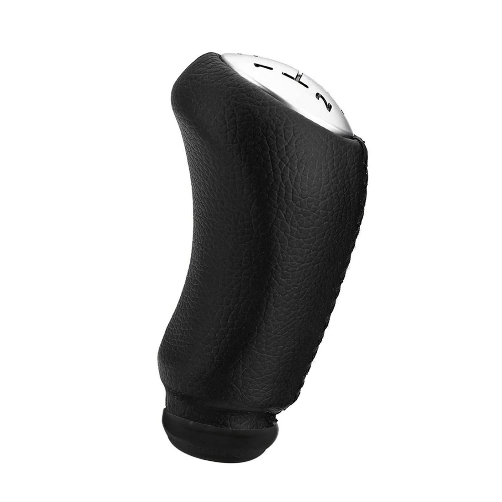 

5 Speed Gear Stick Shift Knob, Car Auto 5 Speed Gear Shifter Knob Head Replacement for Laguna Clio III Megane II чёрный