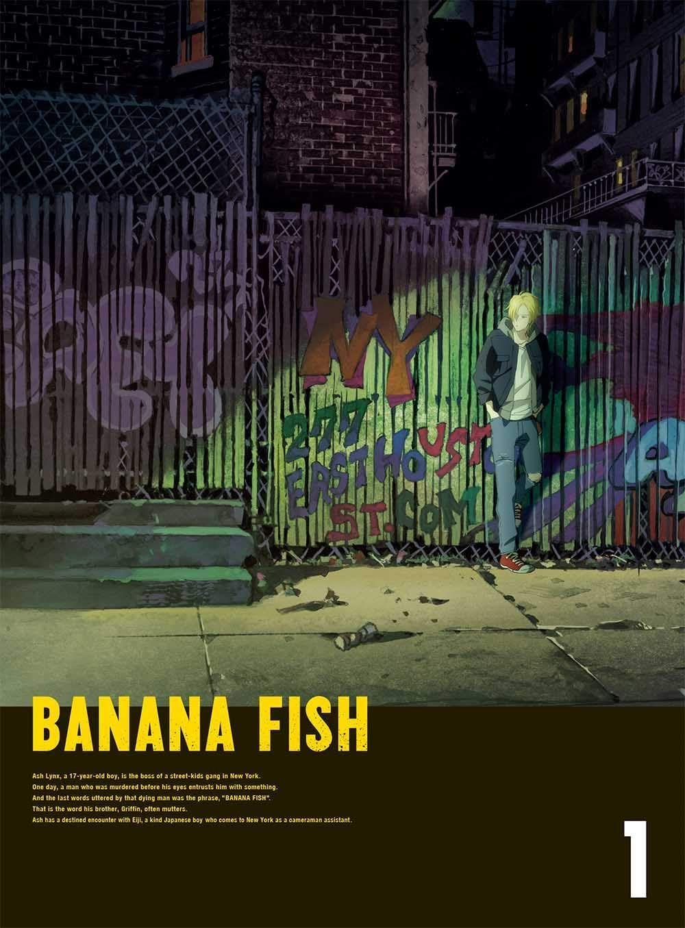 

[USED] BANANA FISH Blu-ray Disc BOX 1 (Limited Edition) Yuuma Uchida (Starring) Kenji Nojima (Starring) Hiroko Utsumi (Director) Format: Blu-ray