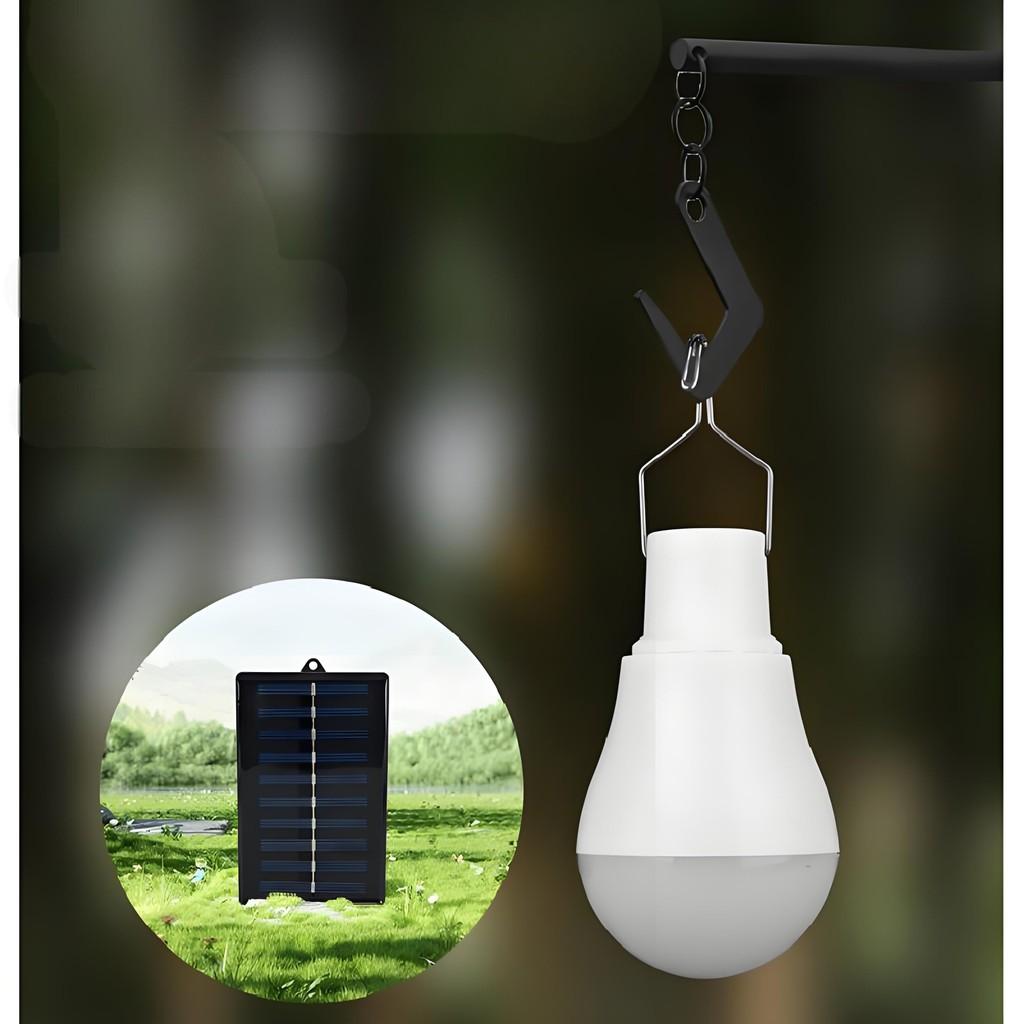 Solar Rechargeable Light Hanging Camping Lamp Portable Outdoor Lantern Handheld