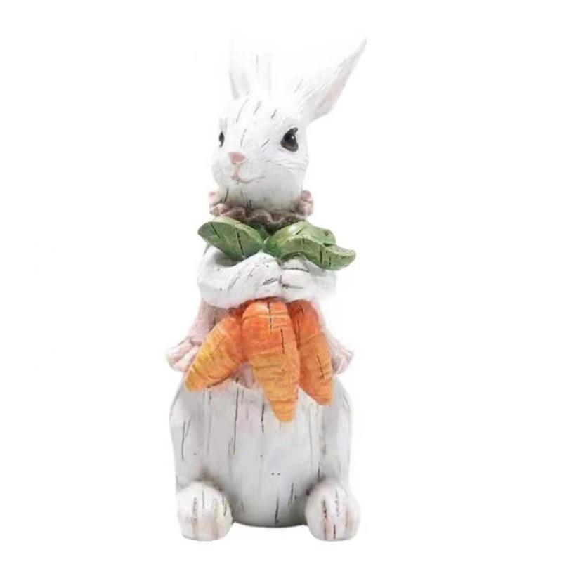 Easter Bunny Hatching Eggs Rabbit Year Decorative Items Easter Bunny Cute Decorative Items for Home Design