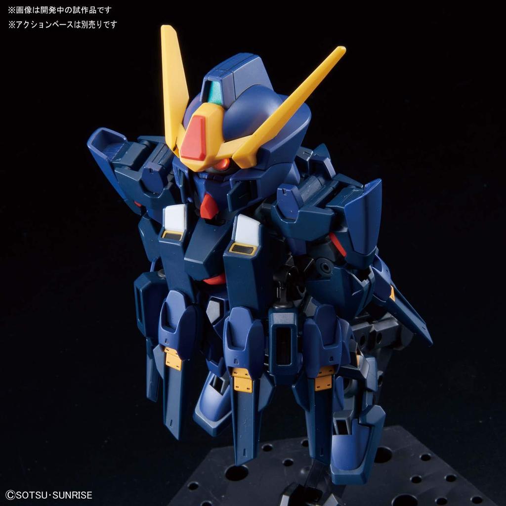 SD Gundam Cross Silhouette Siskudo Plastic Model (Titans Color) Color-coded
