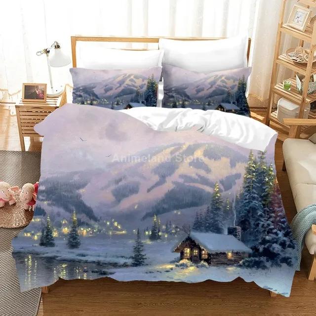 Van Gogh Oil Painting Art Bedding Set Queen King Size Bedroom Decor Quilt Cover Pillowcase Duvet Cover Home Textile