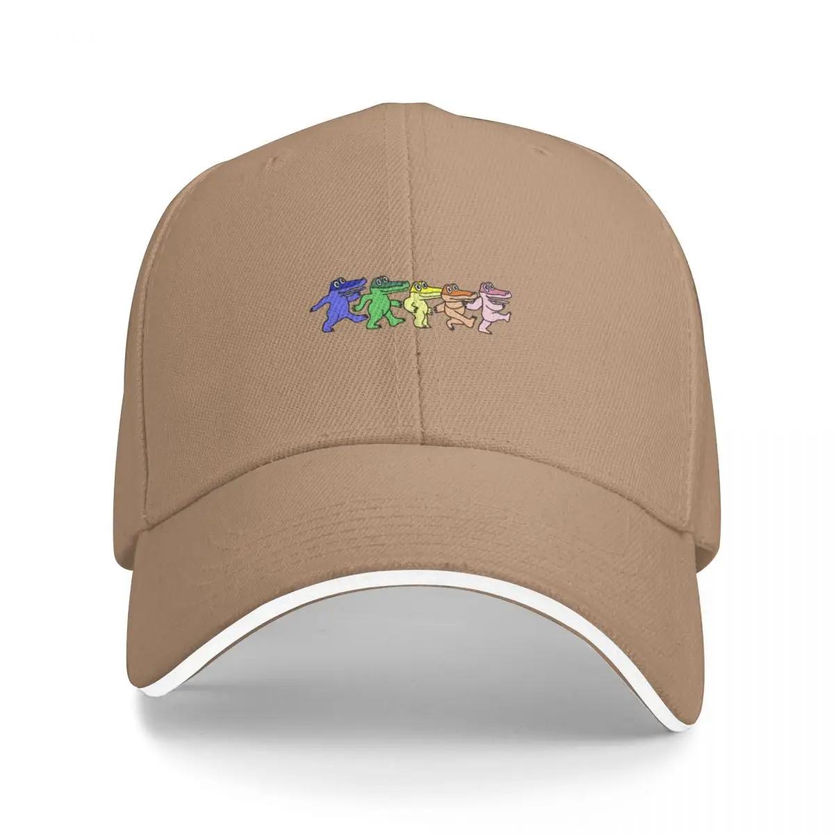 

King Gizzard and the Lizard Wizard Dancing Gators Baseball Cap Mountaineering Sun Boy Womens