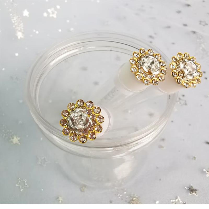Sunflower Diamond Rose Eyelash Brush: 5 Colors Test Tube Design