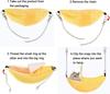 Hamster Hang House Hammock Banana Design Small Animal Cotton Cage Sleeping Nest for Small Pet Bed Small Hamster Toy Cage Swing