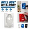 Wall Mounted Drill Dust Collector Central Drill Opening Hole Drilling Catcher  Home Improvement
