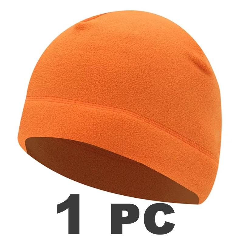 Fleece Warm Hat Winter Cap Men Women Outdoor Sports Skiing Cycling Hat Windproof Soft Beanie Cap Male Lady Autumn Winter Hats