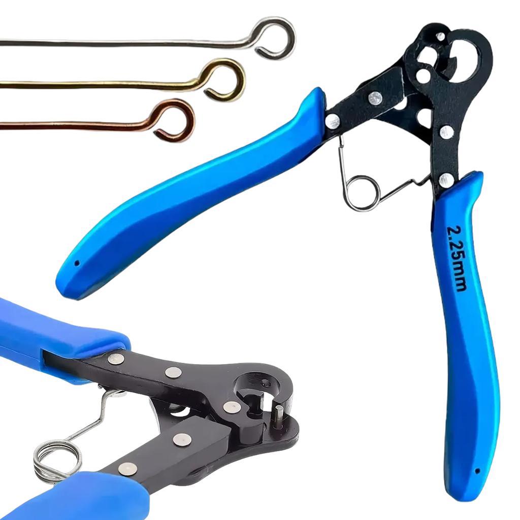 Repair Wire Rolling Pliers Craft Jewelry Making Round Nose Pliers 2.25mm 9-Pin Needle for Jewelry Beading Making Craft DIY